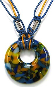 ElfenGlas�-Serie CORALIE - handgefertigter Unikat-Glasschmuck in Juwelier-Qualit�t