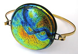 ElfenGlas�-Serie LEA - Armspangen - sportlich eleganter Glasschmuck in Juwelier-Qualit�t