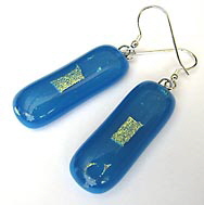 ElfenGlas�-Serie ODETTE - Ohrh�nger - sportlich eleganter Glasschmuck in Juwelier-Qualit�t