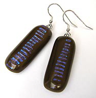 ElfenGlas�-Serie ODETTE - Ohrh�nger - sportlich eleganter Glasschmuck in Juwelier-Qualit�t